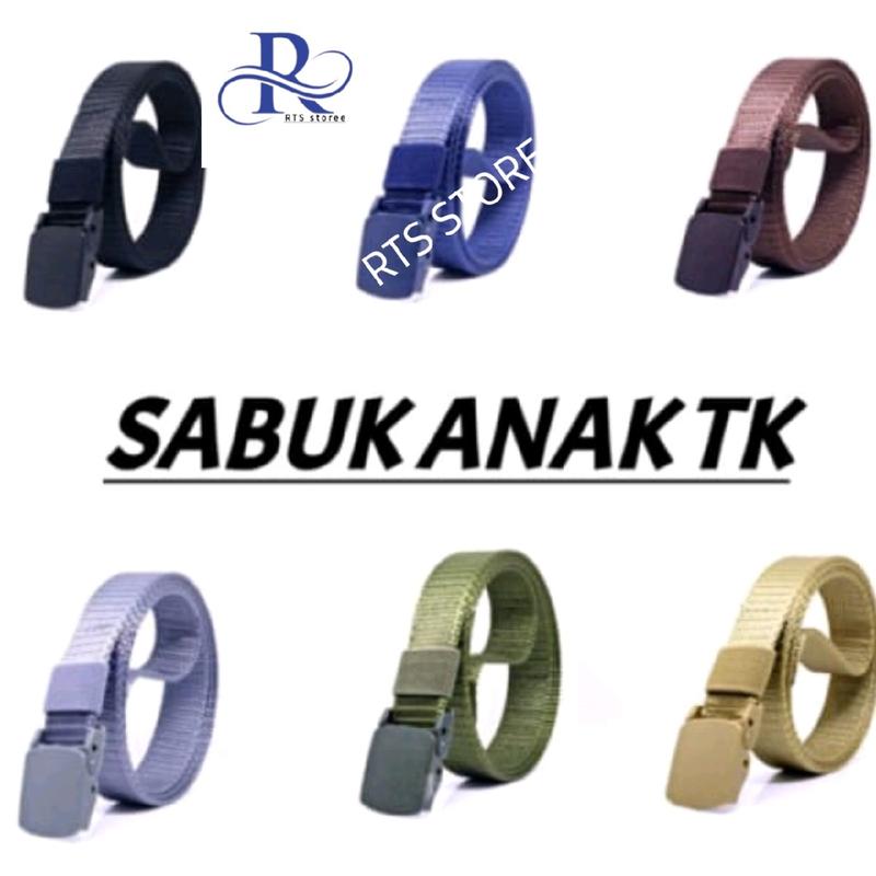ikat pinggang anak Tk,paud sabuk nilon canvas anti metal Detector 0