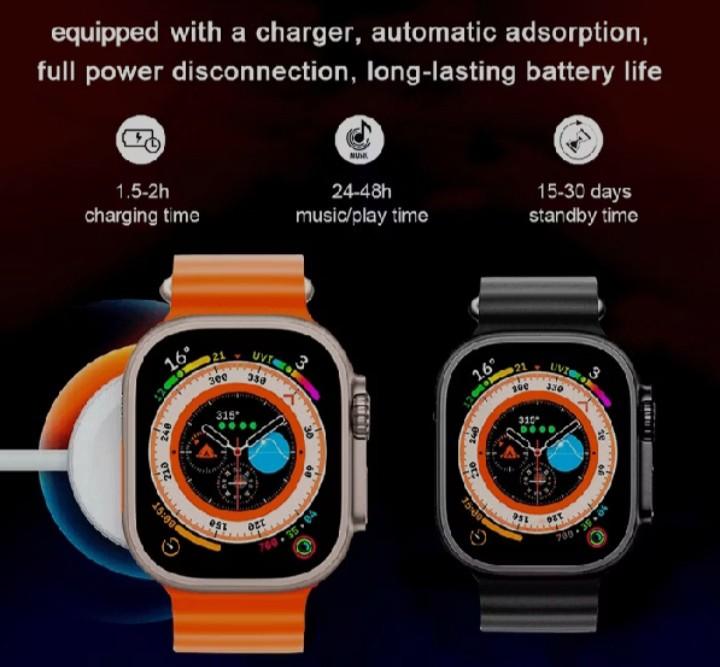 jam tangan cerdas 800 ultra  Bluetooth Telepon Smart Watch Ponsel