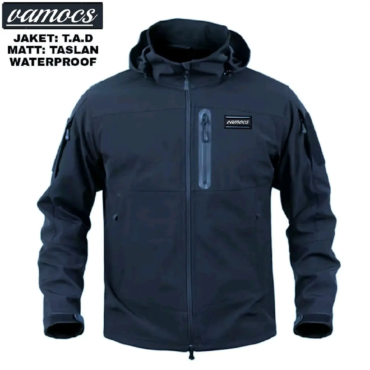 JAKET BOMBER TAD WATERPROOF ANTI AIR JAKET MOTOR MUSIM DINGIN KUPLUK BISA BONGKAR PASANG SAKU DADA BERFUNGSI BAIK Outdoor Tebal Pria