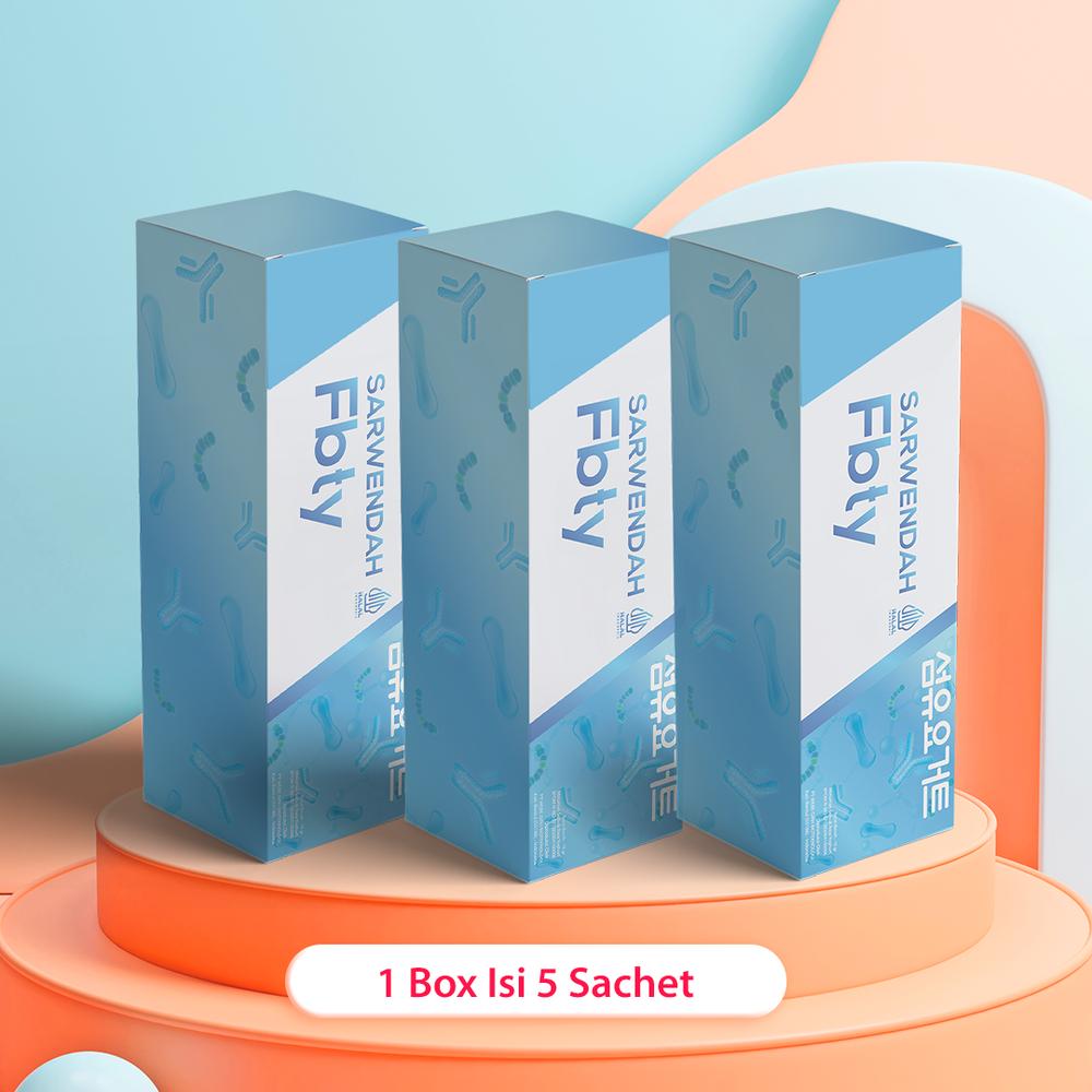 ( Dapat 15 sachet ) Bundling healthy 3 box Fbty Sarwendah Rasa Yogurt