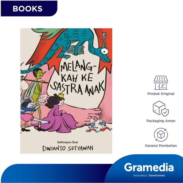 Gambar Gramedia Buku Melangkah ke Sastra Anak (Dwianto Setyawan) dari Gramedia Kota Administrasi Jakarta Utara Tokopedia