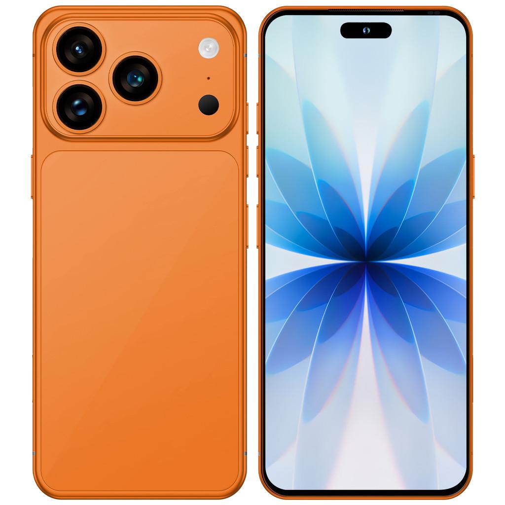 I17 Pro Max 5G โทรศัพท์มือถือ 8GB RAM + 256GB แบตเตอรี่ 8000mAh กล้อง 78MP + 108MP คู่กล้อง ระบบปฏิบ