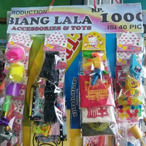 cod terurah pusat mainan anak rentengan serba 1000 isi 40 pcs