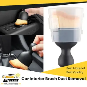 Kuas Sikat Pembersih Premium dengan penutup Interior Mobil Car Dust Removal Brush Deep Clean