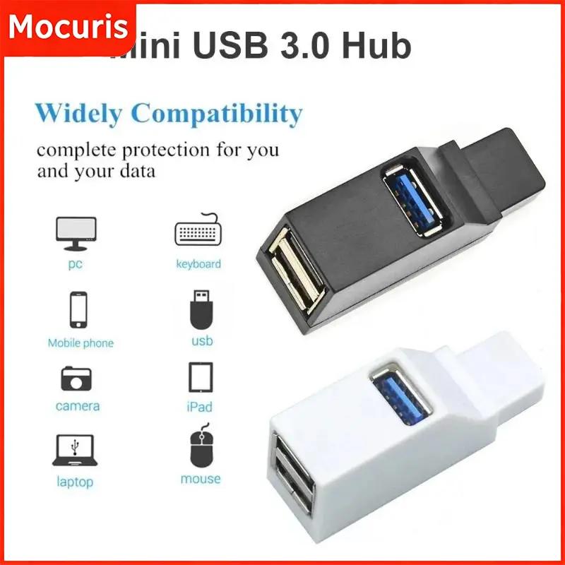 USB bộ chuyển đổi hub 3.0 máy chia nhỏ mở rộng hộp. 1 đến 3 cổng tốc độ cao USB 2.0 cho PC máy tính xách tay u đĩa máy đọc thẻ
