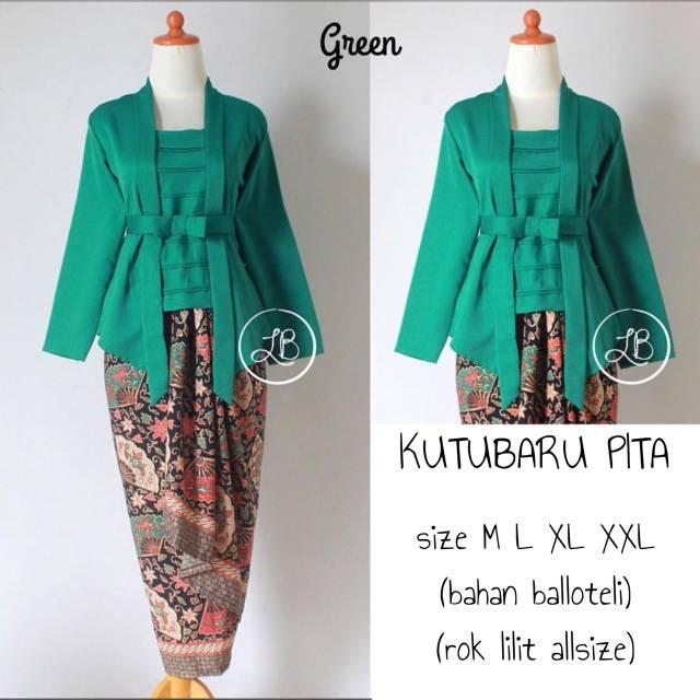 Setelan Kebaya Kutubaru Pita / Kebaya Modern Floy 3