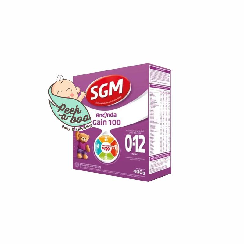 Product Introduction of SGM Ananda Gain 100 400 gr 0-12 Bulan Susu Formula Bayi 400 gr 1