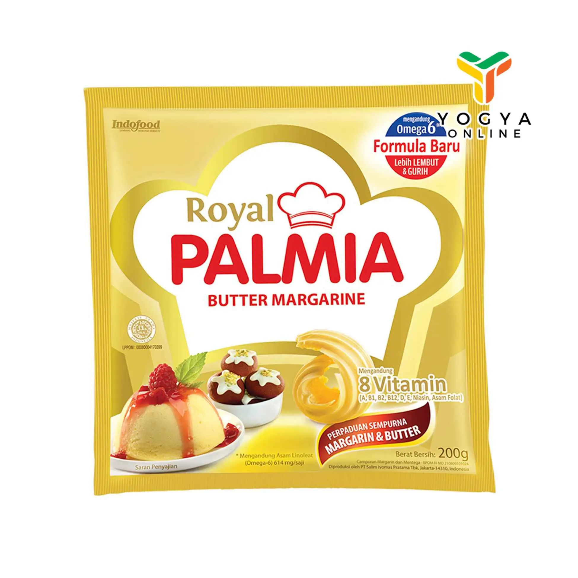 Palmia Royal Margarine 200 Gram