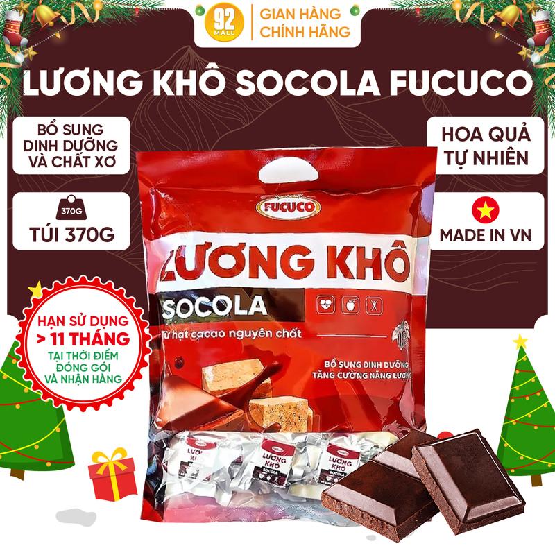  Lương Khô Socola Gói 400g gồm 26 Viên Ăn Vặt Dinh Dưỡng 