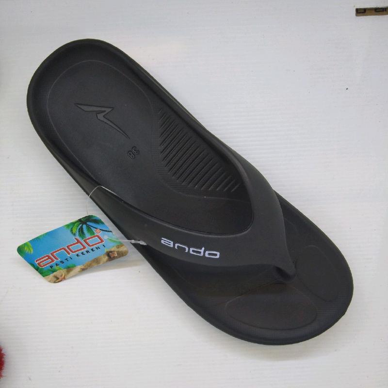 SENDAL JEPIT HARIAN PRIA DEWASA SIZE 38-42 SENDAL KARET EVA ANDO BRAVO O1 ORIGINAL PRODUK EMPUN DAN YAMAN 1