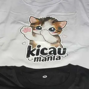 Kaos Atasan Anak Cewek Cowok Kicau Mania - Bahan Vista Terry, Nyaman Di Pakai & Tidak Gerah. Ideal 2-12 Tahun
