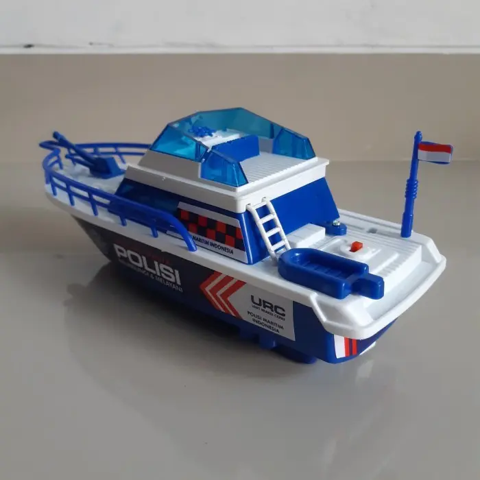 AMO- PROMO RAMADHAN SALE 3.3 Mainan Perahu PATROL BOAT BP 6782 mainan anak edukatif/Mainan Perahu/Mainan ANAK/Mainan AIR