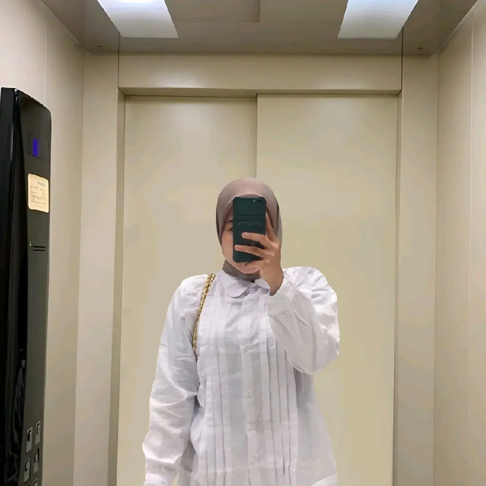 BLOUSE / ZAFIYA SHIRT Blouse Polo Linen - Kemeja Ruffle Wanita Pololinen - Atasan Wanita / baju blouse wanita model rempel