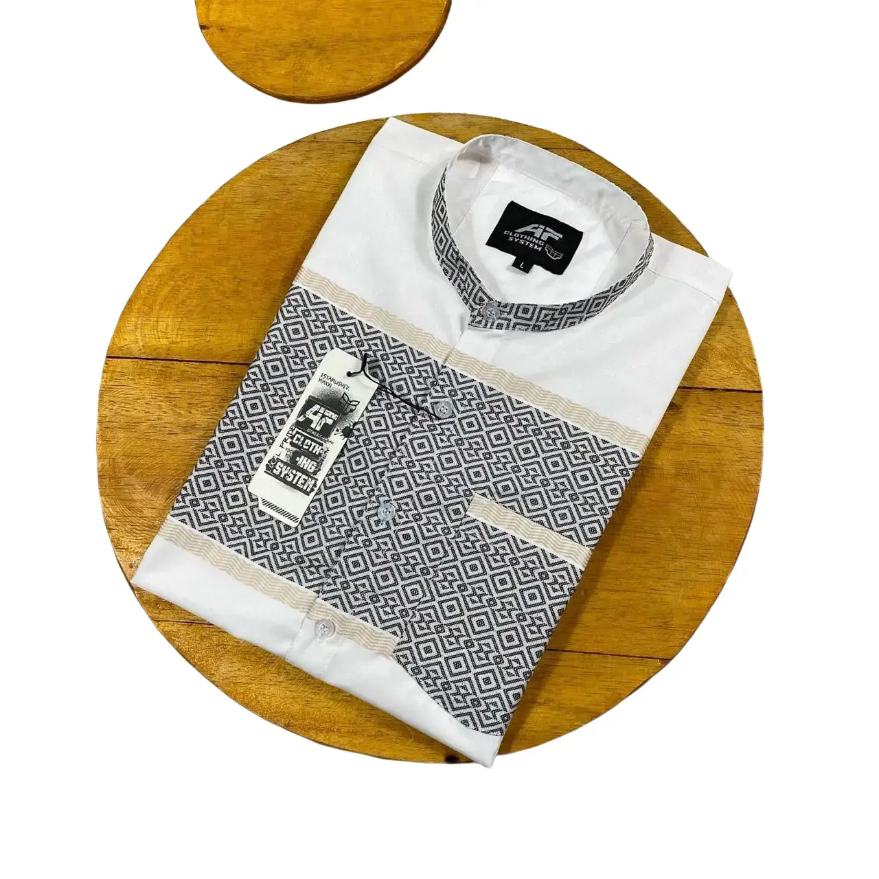 AIF BAJU KOKO KURTA PRIA LENGAN PENDEK BAHAN KATUN ADEM BAJU MUSLIM LENGAN PENDEK Formal