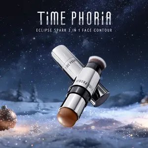 【HOT SALE】TIME PHORIA - Eclipse Spark 2 in 1 Face Contour 7g | highlighter contour stick cushionmakeover