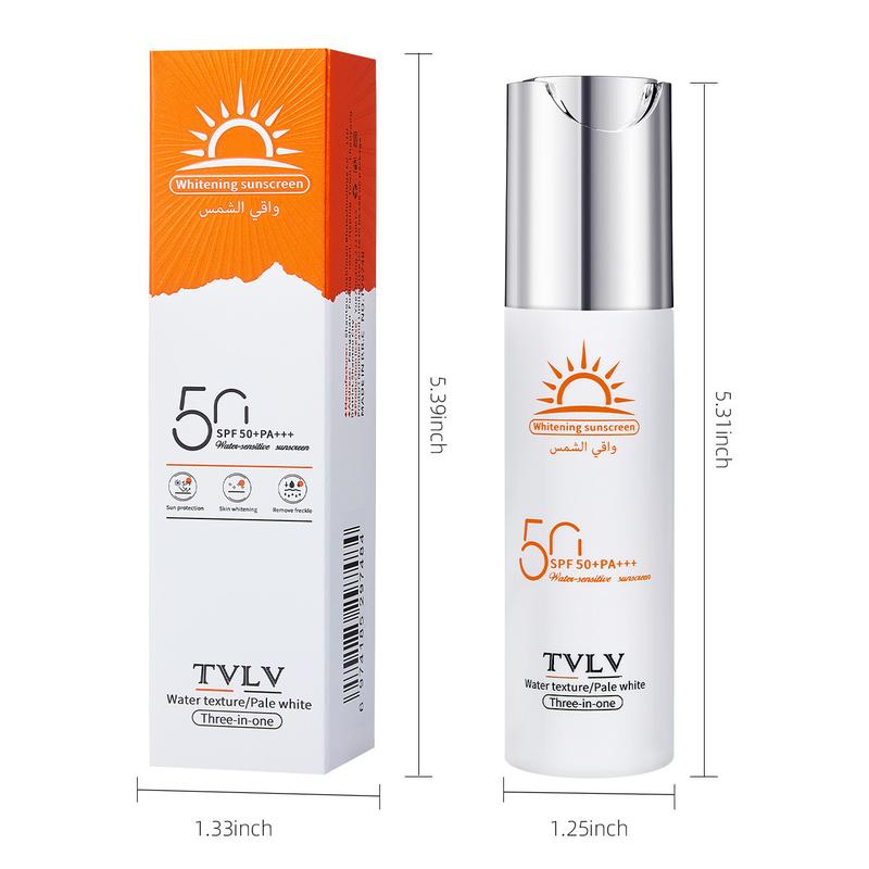 Kem Chống Nắng Làm Sáng TVLV, SPF50 + PA + + +, Kem Chống Nắng Công Suất Cao Dưỡng Ẩm, Chống Tia Cực Tím, Thích Hợp Sử Dụng Trên TV 4