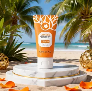 Hot-GMEELAN Wajah exfoliating Gel Blood Orange 50g Face&Body Scrub Eksfoliasi