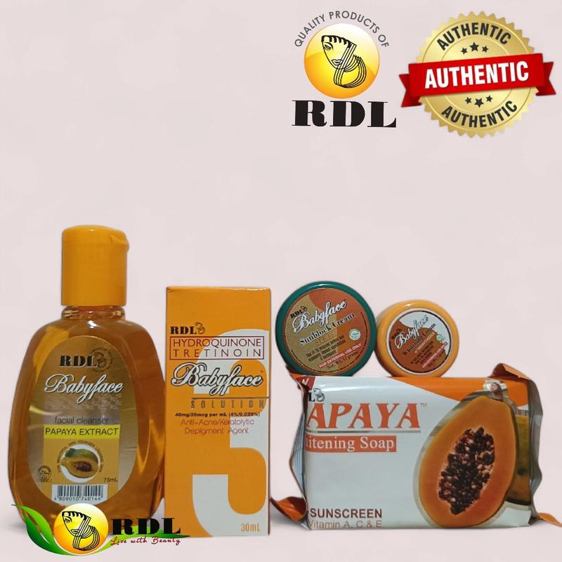RDL PAPAYA SET BUDGET PACK Soothing Oil Control All Skin Types - TikTok ...
