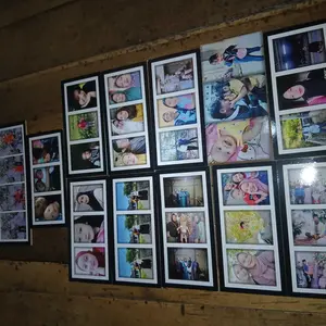 CETAK FOTO KOLASE UKURAN 15X30 ISI 3 FOTO + BINGKAI || MEDIA PAPAN MDF TIDAK MUDAH LUNTUR