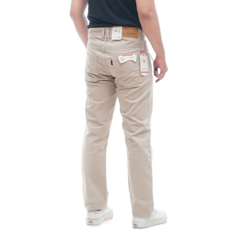 Celana ALVINO / Celana Kanvas Tebel ALVINO Original 100% Panjang Pria 5