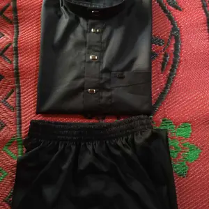 Attalwin - Gamis Jubah Pria Setelan Kurtah Umroh Haji Tanpa Manset SD001