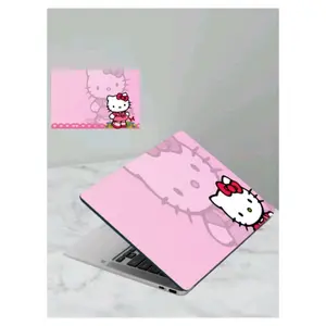 GARSKIN STICKER COVER LUAR LAPTOP HELLO KITTY LUCU