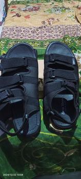 Product Review of ZEVAA-Sandal Gunung Pria Strap Velcro Ban 3 Hitam Putih Sandal from a**m p**a t**l 0