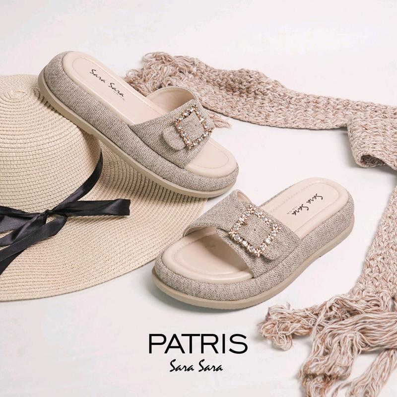 Sarasara PATRIS Sandal slop wanita ban 1 0