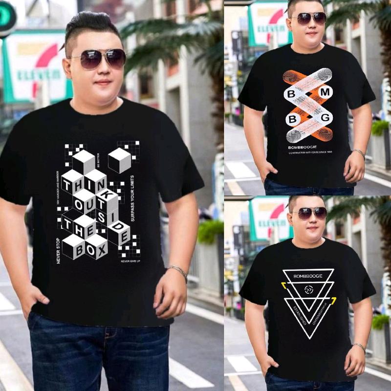 Kaos distro pria Jumbo xxl , 3xl , 4xl , 5xl , 6xl , 7xl 0