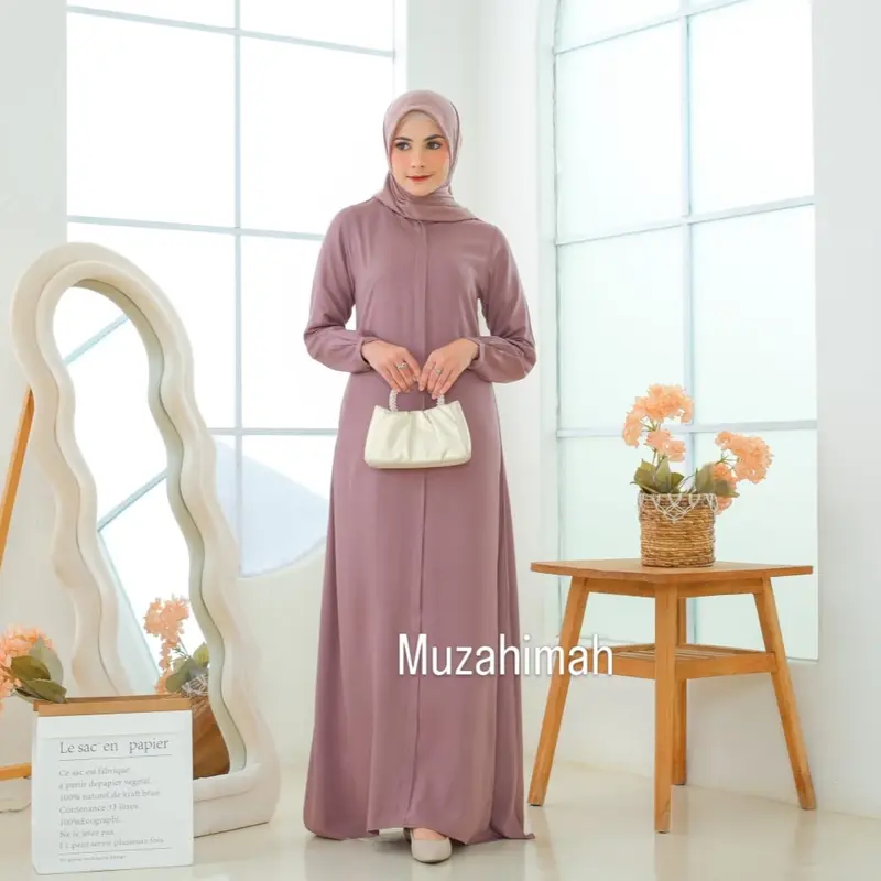 Baju Gamis Syari Abaya Modren Busana Muslimah Wanita - Dress 4