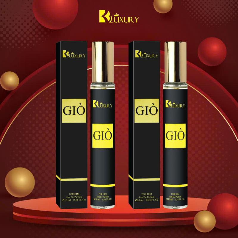 Combo 2 chai nước hoa nam BK Luxury GIÒ 10ml