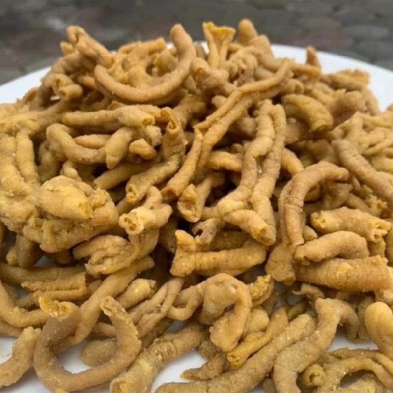 2 kg Kripik usus original - Kripik usus ayam enak gurih Keripik Crispy Snack 1
