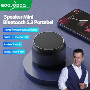 [AFDHALYUSMANN EXCLUSIVE] GOOJODOQ Portable Speaker Stereo Mini HiFi Wireless Speaker