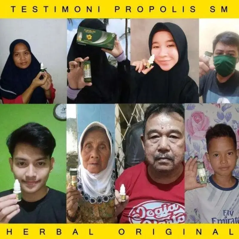 Herbal Untuk Atasi Nafas Tidak Sedap , Mulut Bau Menahun Dengan Propolis SM Gusi Bengkak Sakit Gigi Berlubang 2