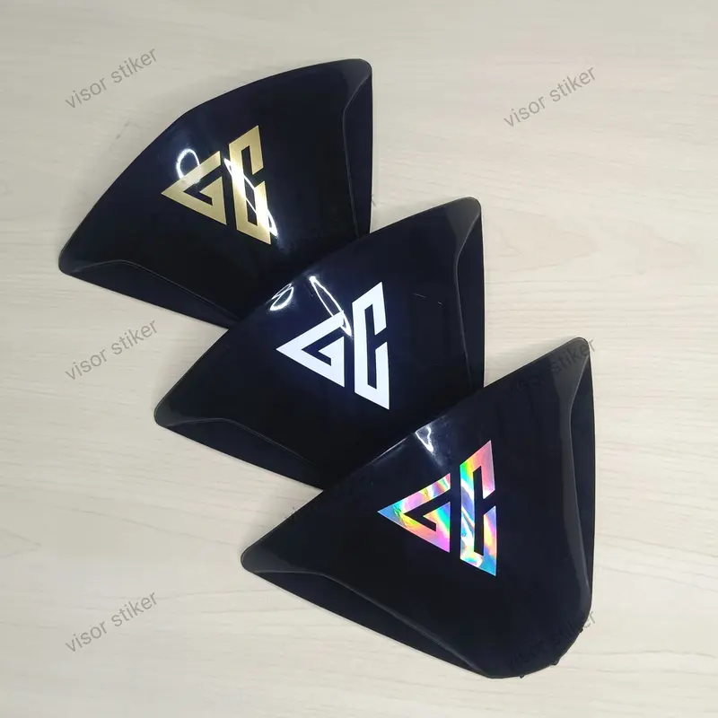 VISOR SEPEDA MOTIF SERIES V2 VARIASI DELUXE + STIKER AKSESORIS VARIASI SEPEDA BMX VISOR DI SETANG BMX 4