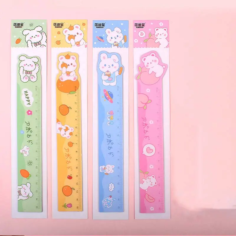 Pengaris Lentur Flexible Magnet Motif Lucu Pengaris Anak Sekolah 1024 4