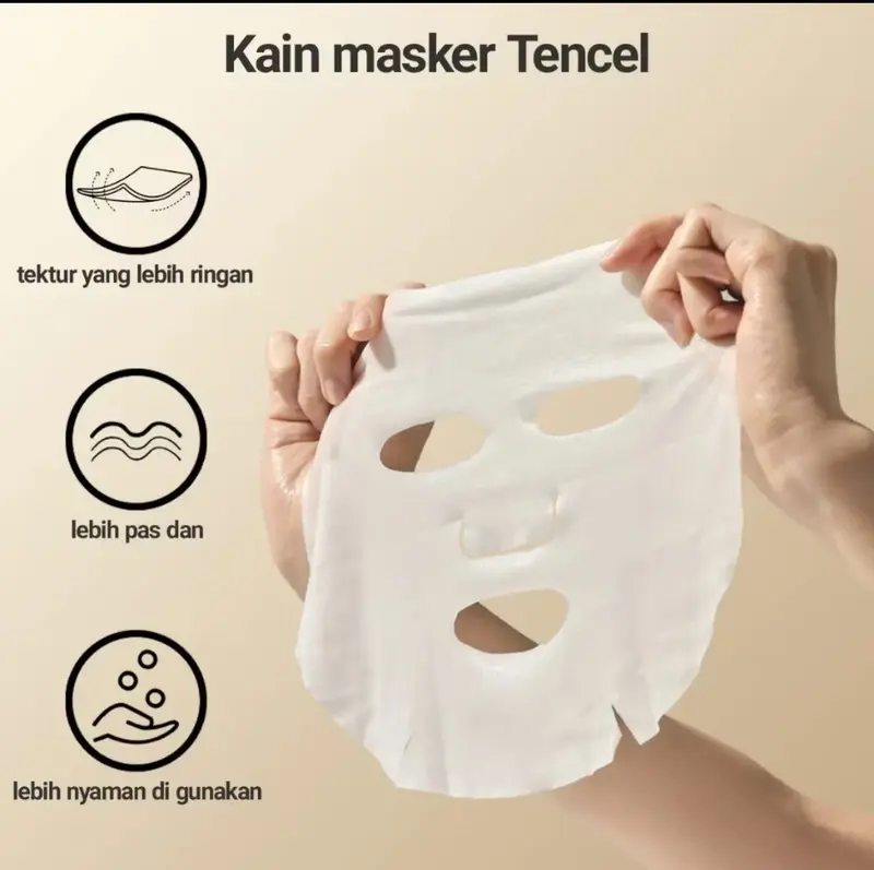 【4 PCS】Mixdeco Sheet Mask Whitening/Anti-Aging/Repair/Moisturizing 1