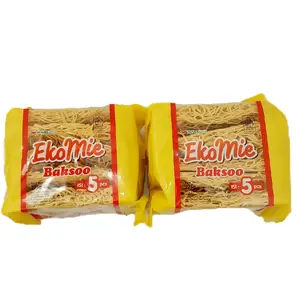 Ekomie Mie Kering Bakso 2Pack 10pcs - Makanan Ringan - Food Noodles 300 Gram Praktis & Mudah Disimpan