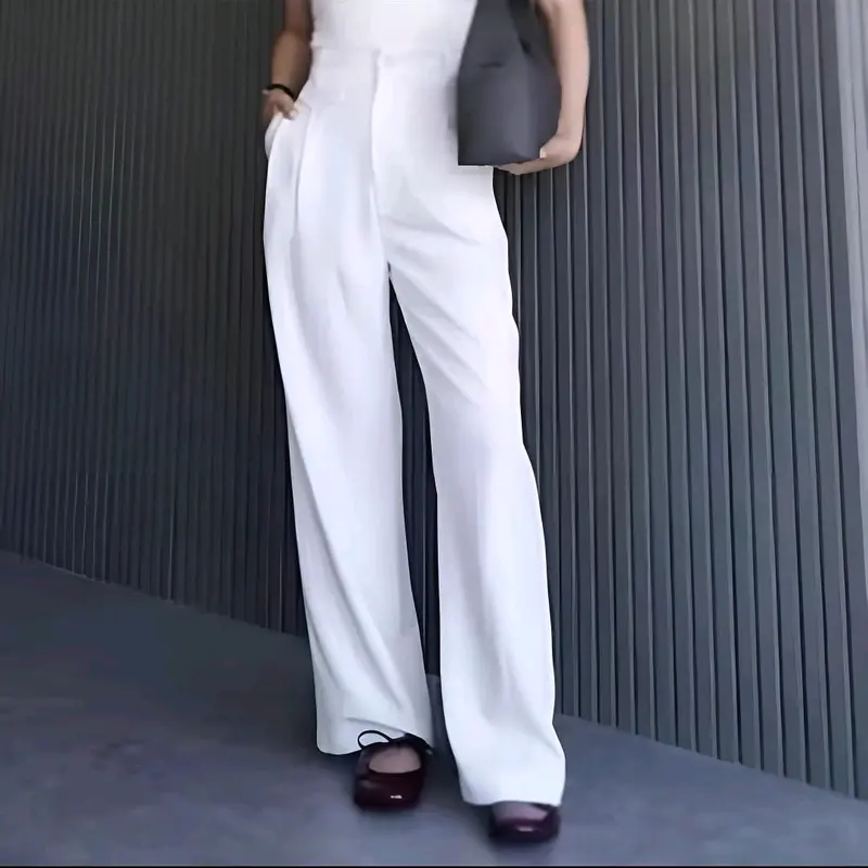 ORO PANT CELANA WANITA HIGHWAIST LOOSE PANT TROUSRE - CELANA WANITA ANTI KUSUT SEMI WOLL 4