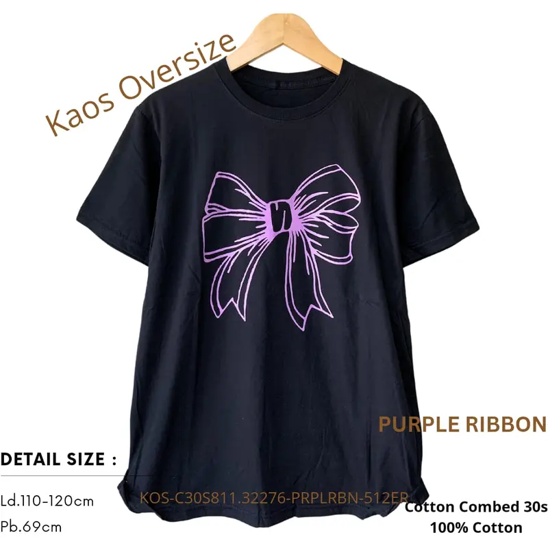 KAOS WANITA KATUN OVERSIZED KARAKTER Combed 30S TUMBLR TEE KOREA Nyaman Baju Atasan Oversize 2