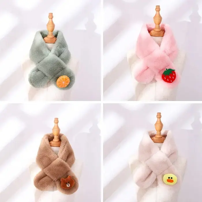 BELANJA ES - SYAL ANAK KARAKTER LUCU SCARF ANAK PEREMPUAN DAN LAKI LAKI SCARF OU1 0