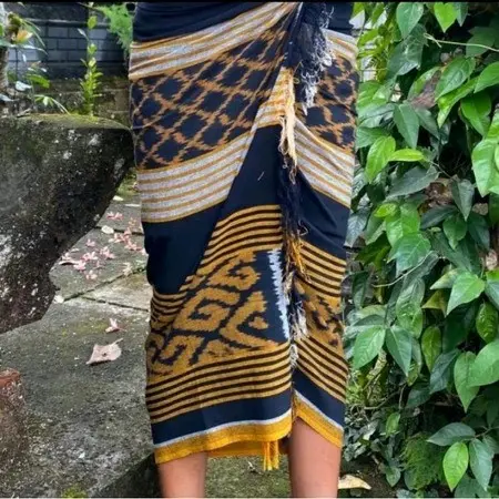Saput Bali Blanket Motif Etnik Klasik Murah Dewasa Kain Muslim Tenun Batik 4