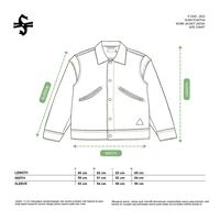 Gambar Sura Positiva - Work Jacket Layered (Aesa) Black - Small dari Sura Positiva Kota Cimahi 5 Tokopedia