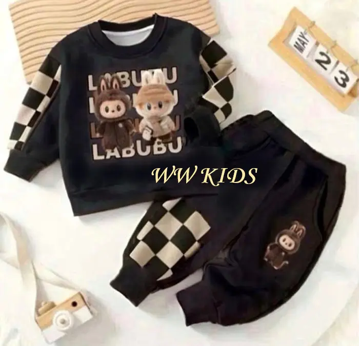 setelan baju anak lengan panjang baju anak unisex setelan baju dan celana joger anak setelan sweater anak