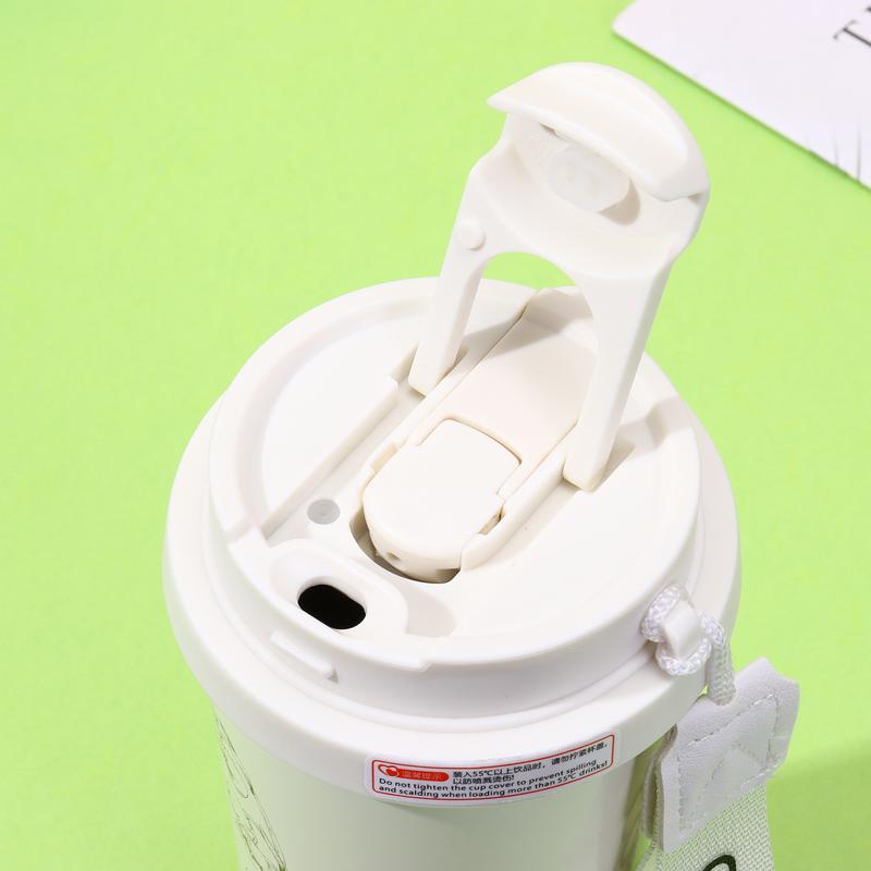 Nâng cấp cốc cà phê 316 với ống hút, bình giữ nhiệt lên đến 12 giờ, cao cấp xách tay 7