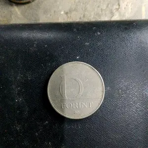 Mata uang 10 forint Hungaria
