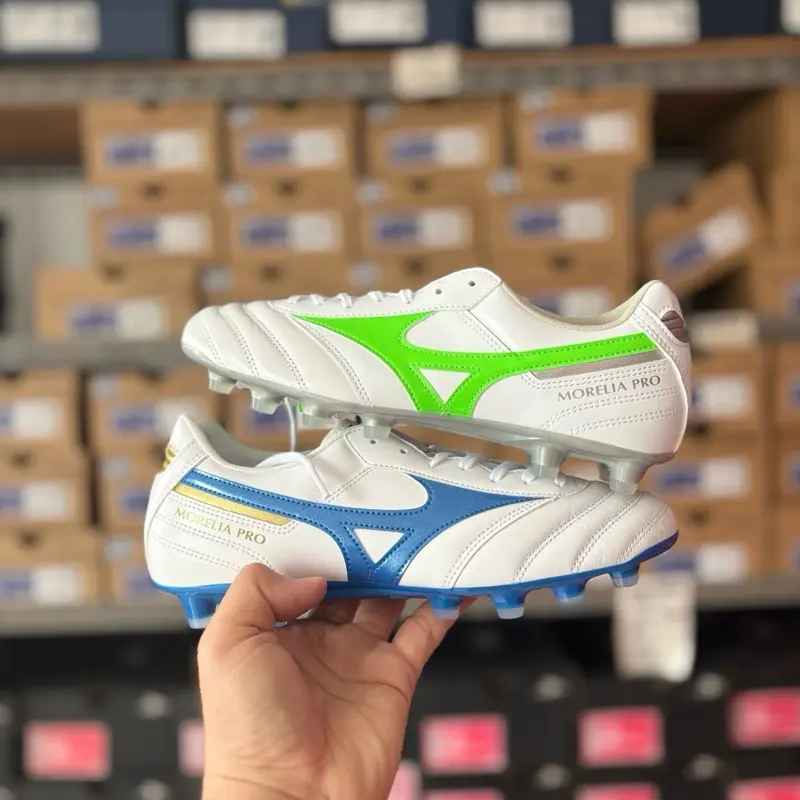 SEPATU BOLA MIZUNO MORELIA ll PRO WHITE GREEN Boots 0