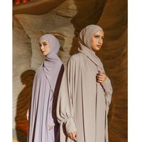 Gambar Heaven Lights - Zahira Pashmina - Pashmina Instan Polos - Brown dari Heaven Lights Official Kab. Bekasi 4 Tokopedia