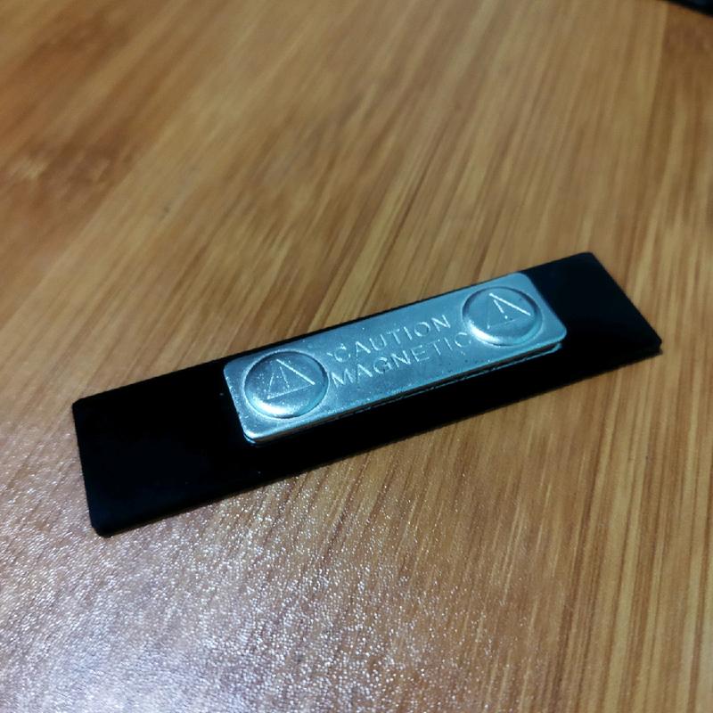 Name Tag 3D Nama Dada Timbul Magnet (Max 11 Huruf) 5