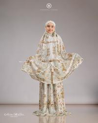 Gambar ATTIN MUKENA COUPLE ( Free Pouch Exclusive ) BY NADHEERA - kids celery dari Atiya Busana Kab. Pekalongan 5 Tokopedia